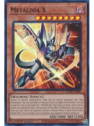 Metalzoa X - ROTA-EN006 - Super Rare 