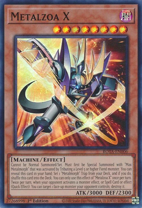 Metalzoa X - ROTA-EN006 - Super Rare 