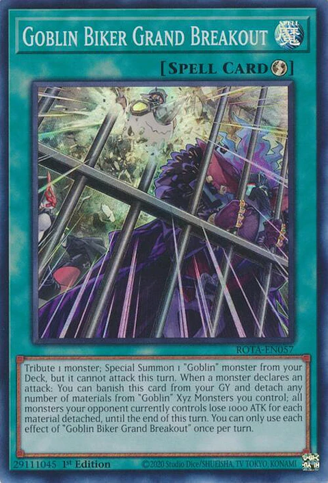 Goblin Biker Grand Breakout - ROTA-EN057 - Super Rare 