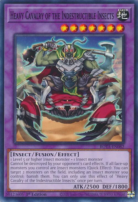 Heavy Cavalry of the Indestructible Insects - ROTA-EN082 - Common 