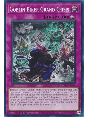 Goblin Biker Grand Crisis - ROTA-EN075 - Common 