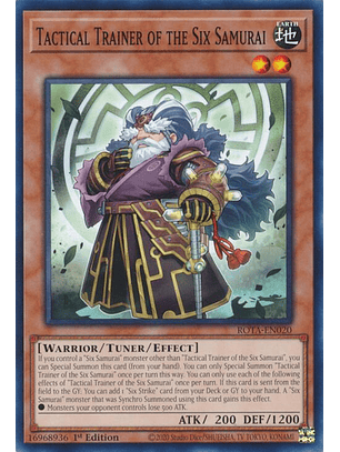 Tactical Trainer of the Six Samurai - ROTA-EN020 - Common 