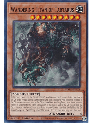 Wandering Titan of Tartarus - ROTA-EN021 - Common 