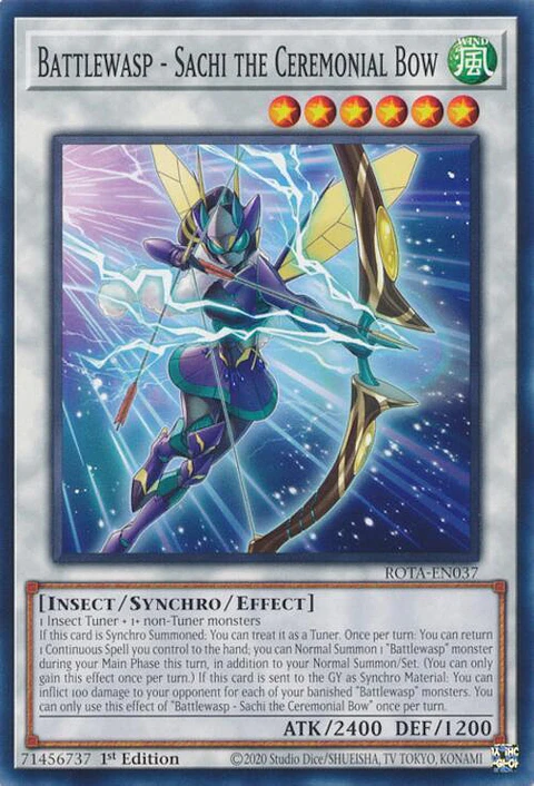Battlewasp - Sachi the Ceremonial Bow - ROTA-EN037 - Common 