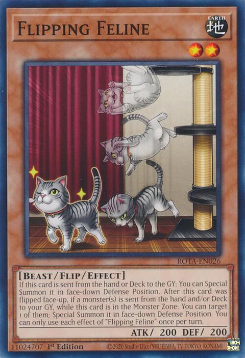 Flipping Feline - ROTA-EN026 - Common 