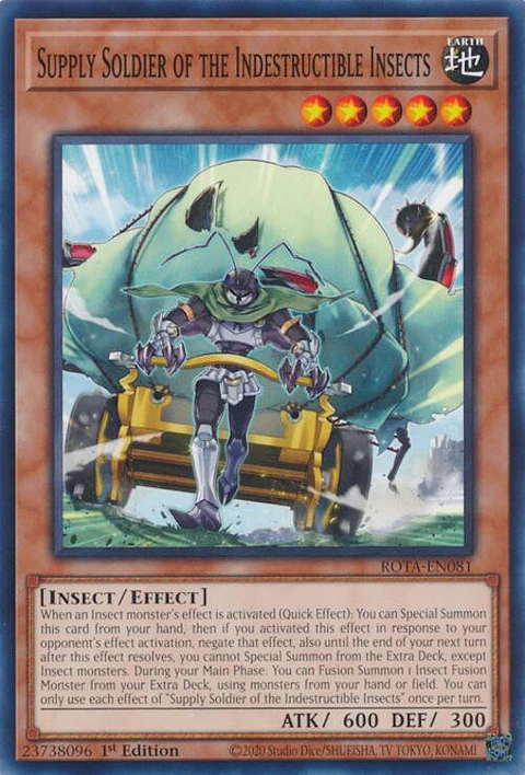 Supply Soldier of the Indestructible Insects - ROTA-EN081 - Common 