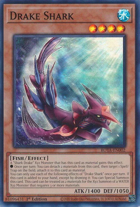 Drake Shark - ROTA-EN002 - Super Rare 
