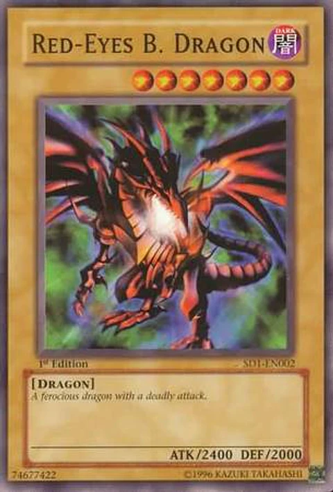 Red-Eyes B. Dragon - SD1-EN002 - Common