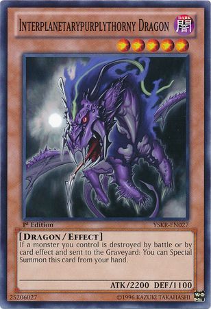Interplanetarypurplythorny Dragon - YSKR-EN027 - Common 1