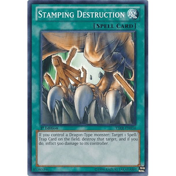 Stamping Destruction - YSKR-EN034 - Common