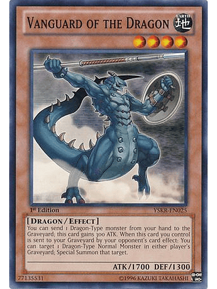 Vanguard of the Dragon - YSKR-EN025 - Common