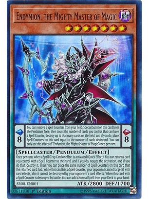 Endymion, the Mighty Master of Magic - SR08-EN001 - Ultra Rare 