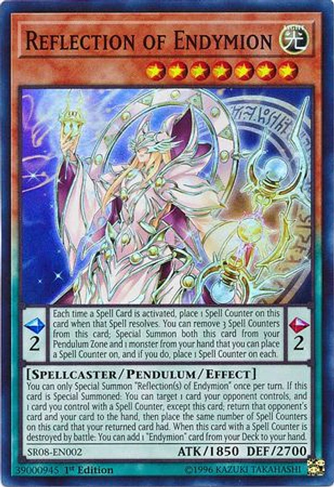 Reflection of Endymion - SR08-EN002 - Super Rare 