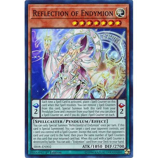 Reflection of Endymion - SR08-EN002 - Super Rare 