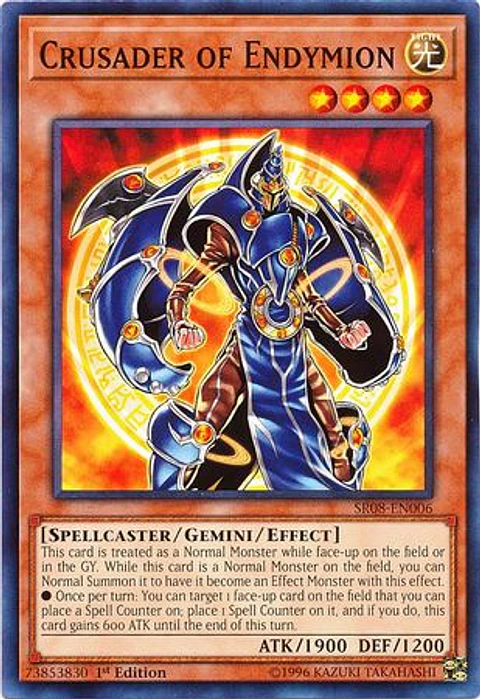 Crusader of Endymion - SR08-EN006 - Common 