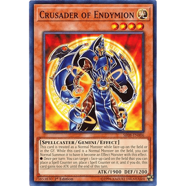 Crusader of Endymion - SR08-EN006 - Common 