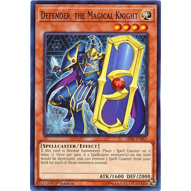 Defender, the Magical Knight - SR08-EN007 - Common 