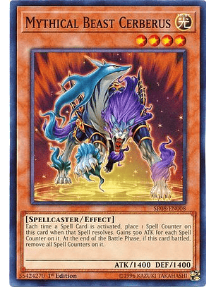 Mythical Beast Cerberus - SR08-EN008 - Common