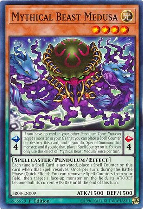 Mythical Beast Medusa - SR08-EN009 - Common 