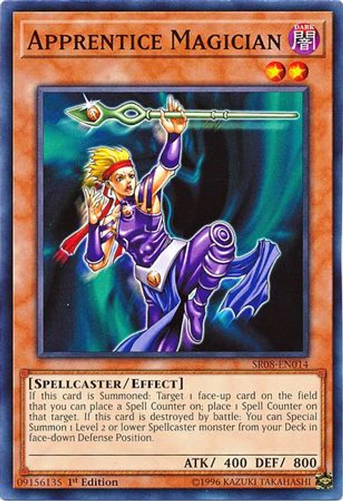 Apprentice Magician - SR08-EN014 - Common 