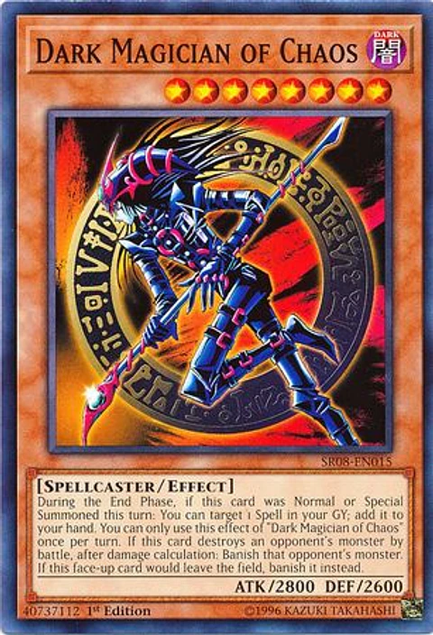 Dark Magician of Chaos - SR08-EN015 - Common