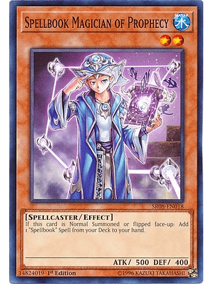 Spellbook Magician of Prophecy - SR08-EN018 - Common 