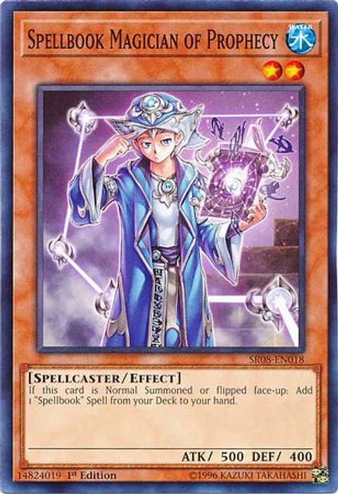 Spellbook Magician of Prophecy - SR08-EN018 - Common 