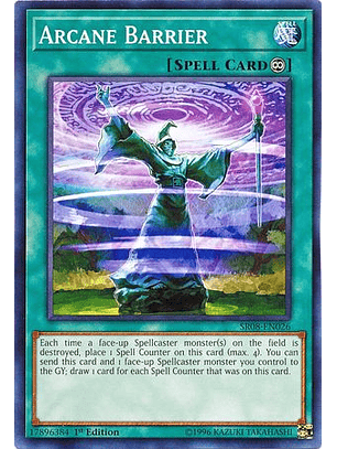 Arcane Barrier - SR08-EN026 - Common 