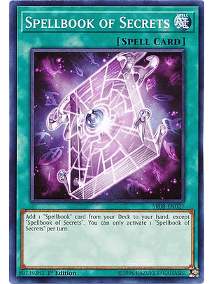 Spellbook of Secrets - SR08-EN027 - Common 