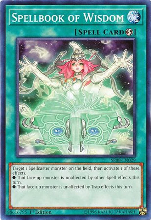 Spellbook of Wisdom - SR08-EN029 - Common 