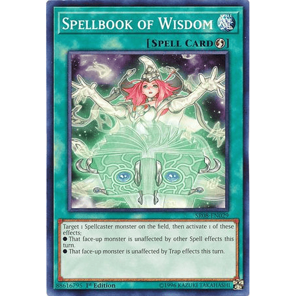 Spellbook of Wisdom - SR08-EN029 - Common 