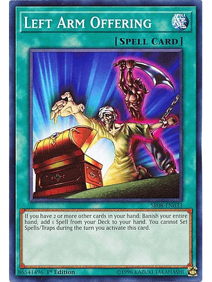 Left Arm Offering - SR08-EN033 - Common