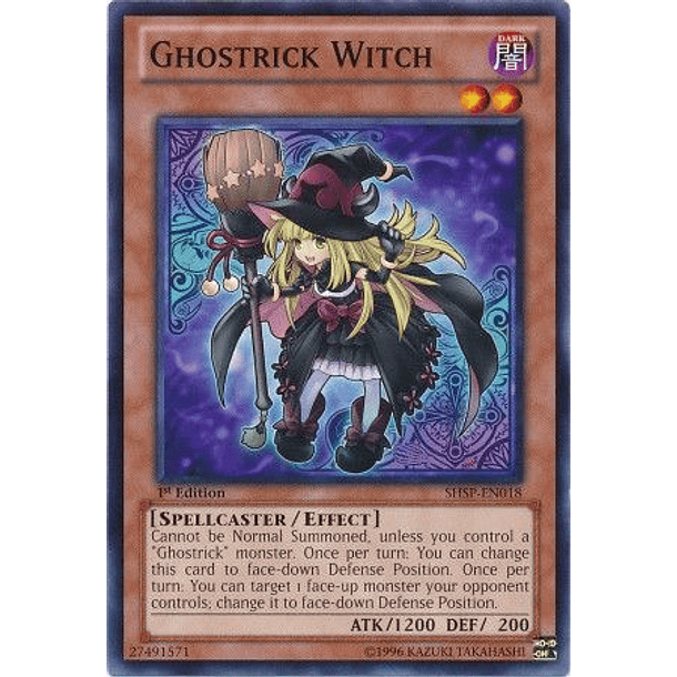 Ghostrick Witch - SHSP-EN018 - Common 