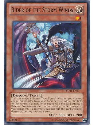 Rider of the Storm Winds - SDBE-EN007 - Common