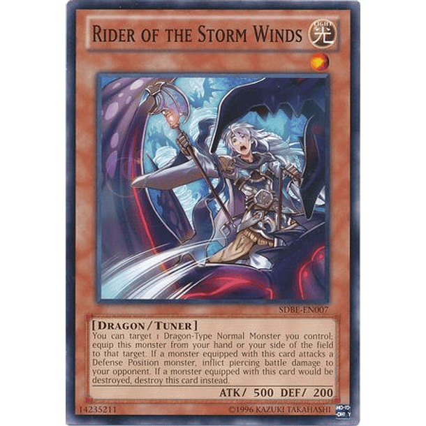 Rider of the Storm Winds - SDBE-EN007 - Common