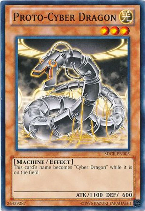 Proto-Cyber Dragon - SDCR-EN005 - Common