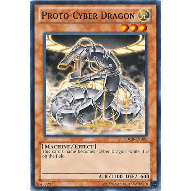 Proto-Cyber Dragon - SDCR-EN005 - Common