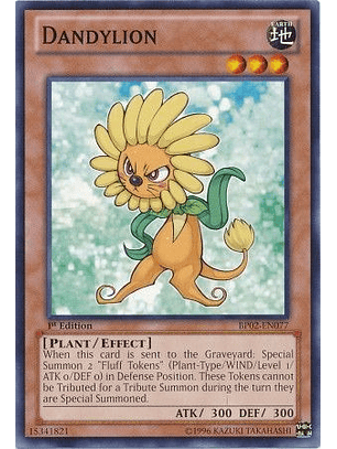 Dandylion - BP02-EN077 - Mosaic Rare