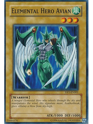 Elemental Hero Avian - DP1-EN001 - Common