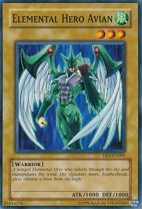 Elemental Hero Avian - DP1-EN001 - Common