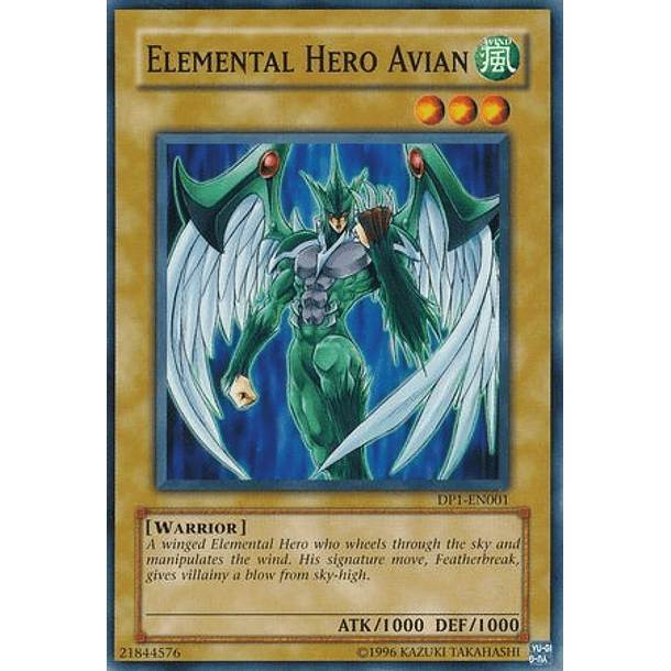 Elemental Hero Avian - DP1-EN001 - Common