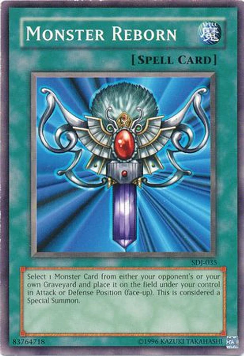 Monster Reborn - SDJ-035 - Common