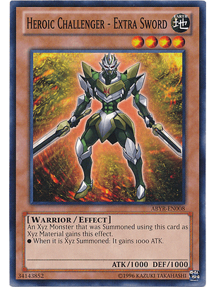 Heroic Challenger - Extra Sword - ABYR-EN008 - Common (jugada)