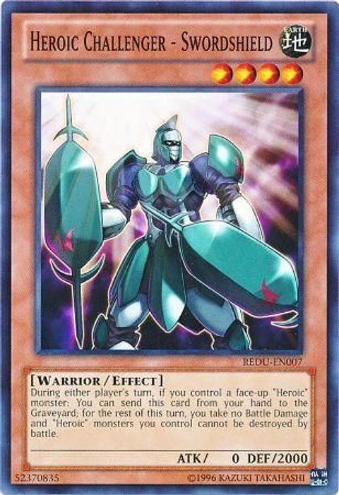 Heroic Challenger - Swordshield - REDU-EN007 - Common