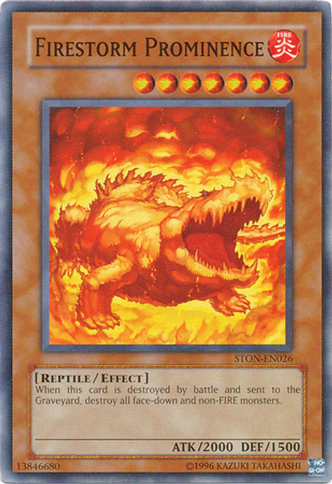 Firestorm Prominence - STON-EN026 - Common