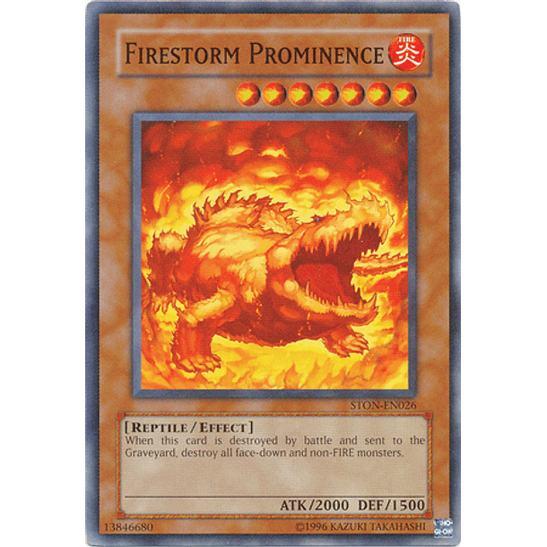 Firestorm Prominence - STON-EN026 - Common