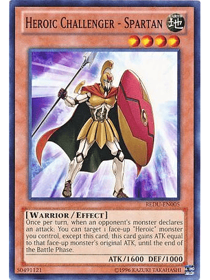 Heroic Challenger - Spartan - REDU-EN005 - Common