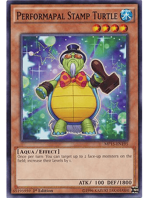 Performapal Stamp Turtle - MP15-EN195 - Common