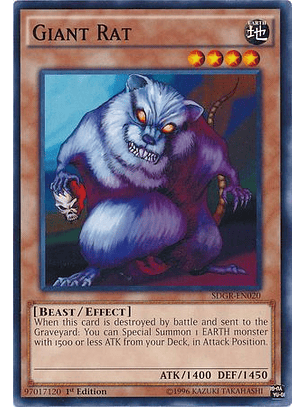Giant Rat - SDGR-EN020 - Common