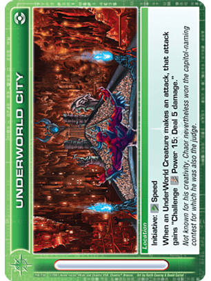 UnderWorld City - Super Rare - Foil
